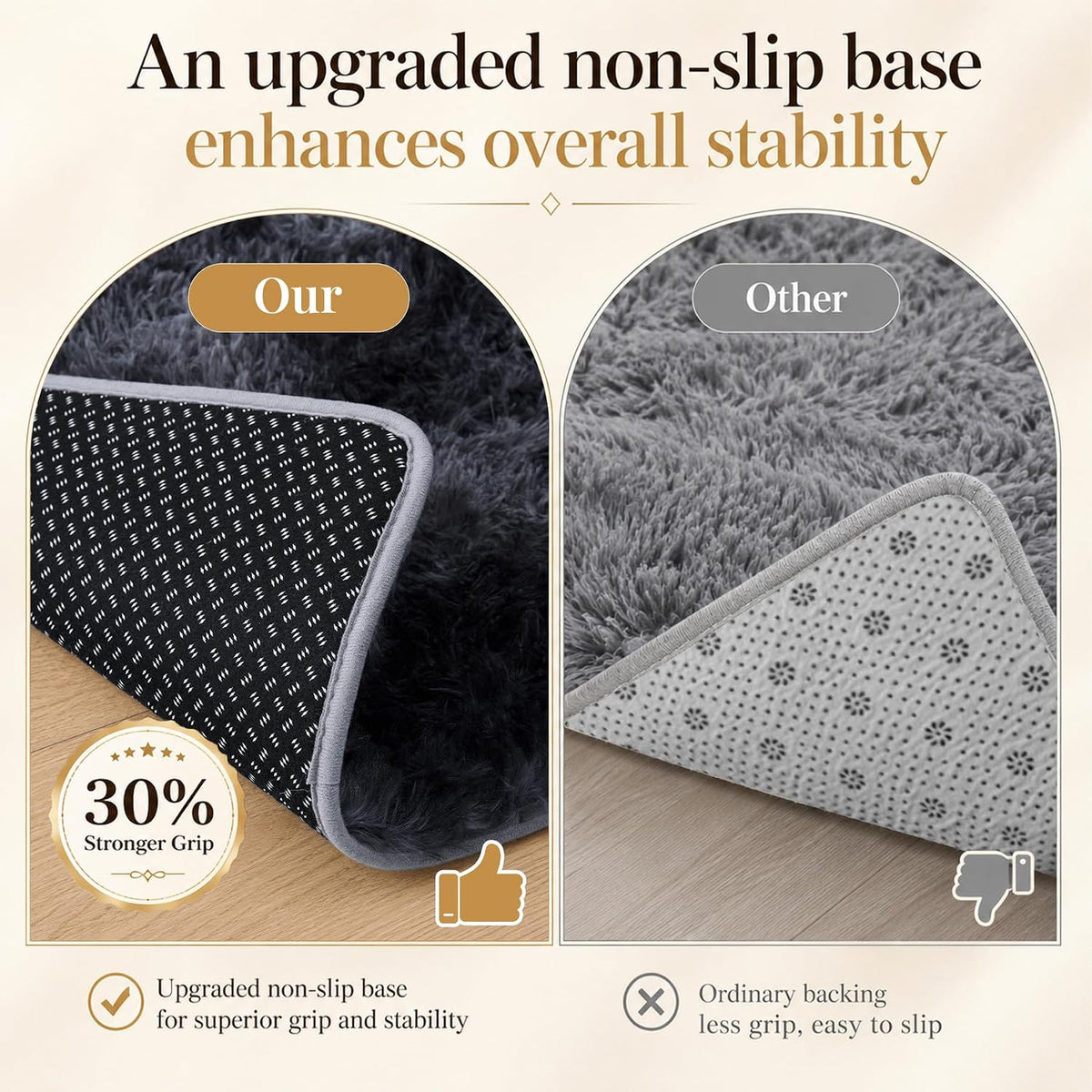 PLHXFRFluffy Shag Area Rug