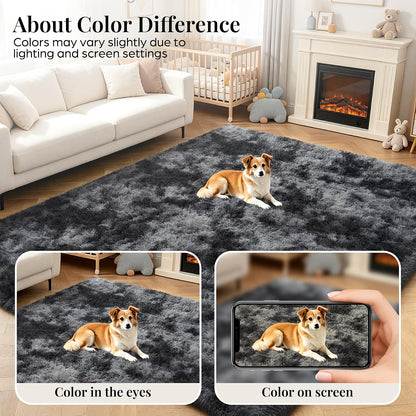 PLHXFRFluffy Shag Area Rug