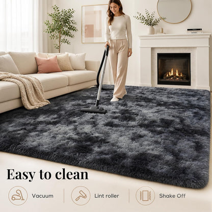 PLHXFRFluffy Shag Area Rug